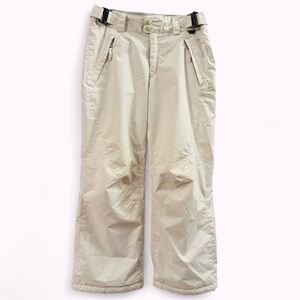 Columbia Youth L (14/16) Omni-Tech Waterproof Insulated Snow Pants - Cream -